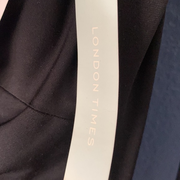 NWT🎆Great for any occasion🎆. London Times black Dress size 11 - Picture 5 of 8